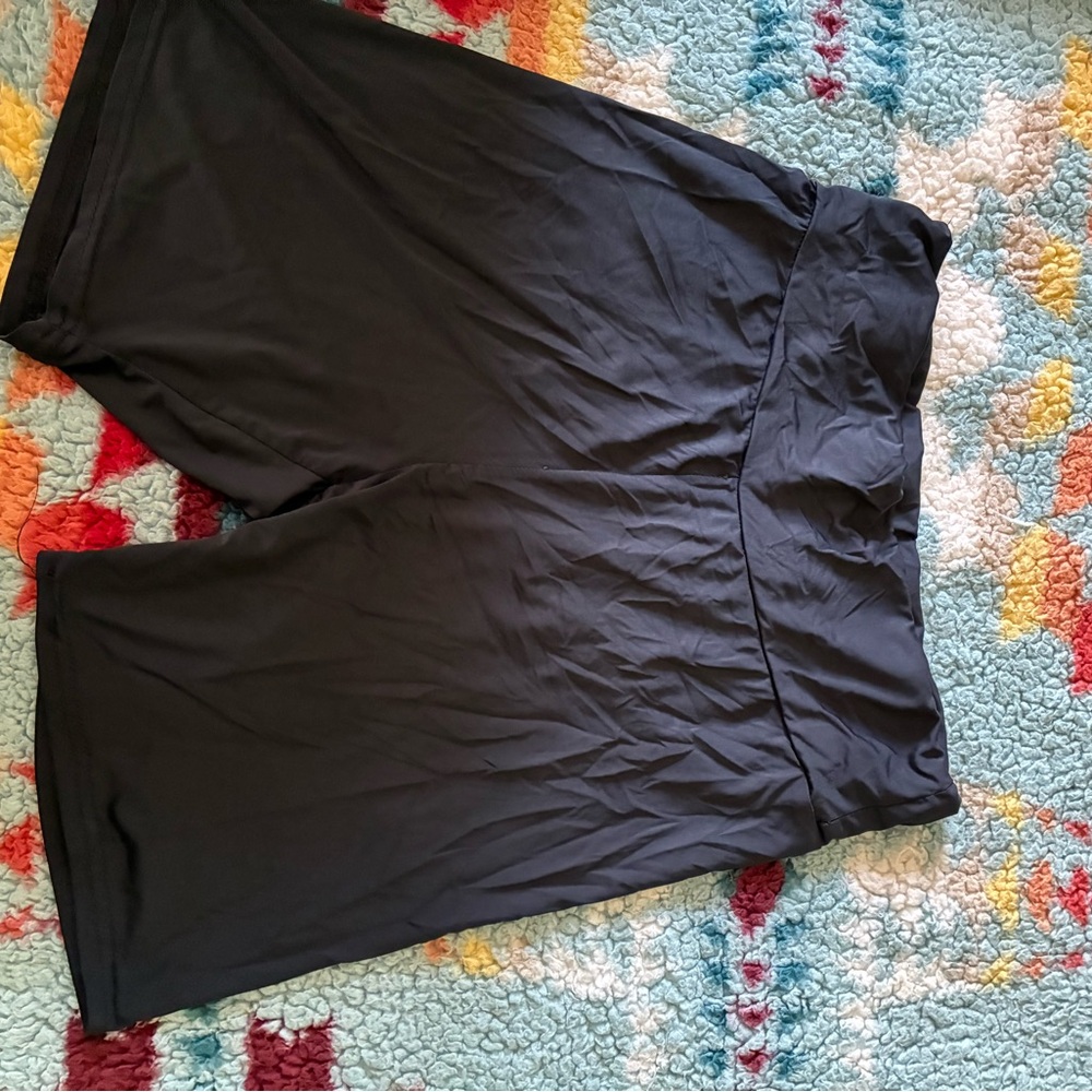 SHEIN Charcoal Elastic Waist Shorts